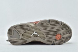 Air Jordan 14 Retro Low Sp Terracotta DC9857 200 Womens And Mens Shoes  